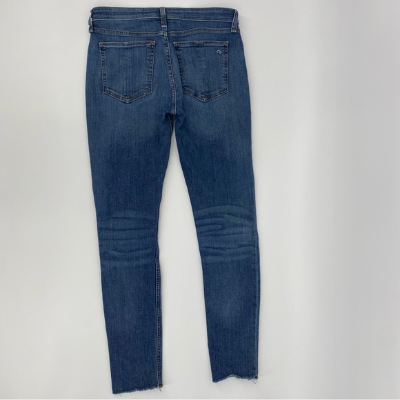 Rag & Bone Cate Mid Rise Skinny Jeans in Juni Dark Wash Womens Size 27 - Picture 14 of 15